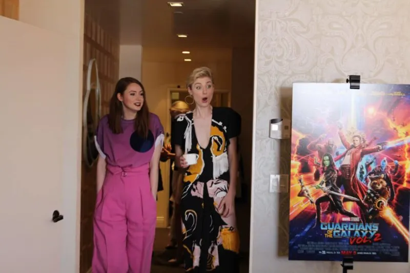 We talked makeup, strong storylines, & being part of the Marvel family with the women of Guardians of the Galaxy Vol. 2. We interviewed Karen Gillan. Pom Klementieff, and Elizabeth Debicki at this incredible event.