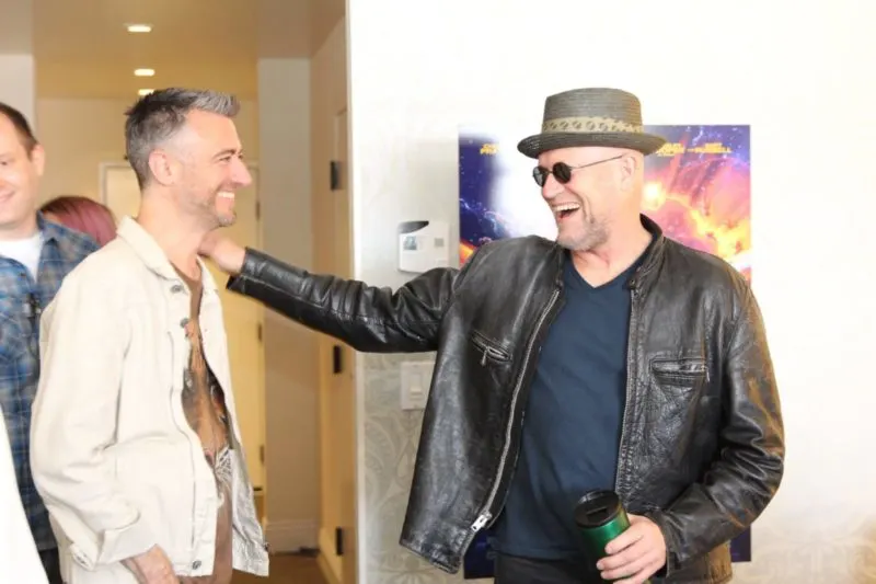 Sean Gunn and Michael Rooker Guardians Interview - Vol. 2