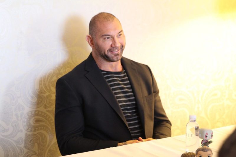 Dave Bautista gets real about Drax, The Avengers, & insecurities in this Dave Bautista Guardians of the Galaxy Vol. 2 interview
