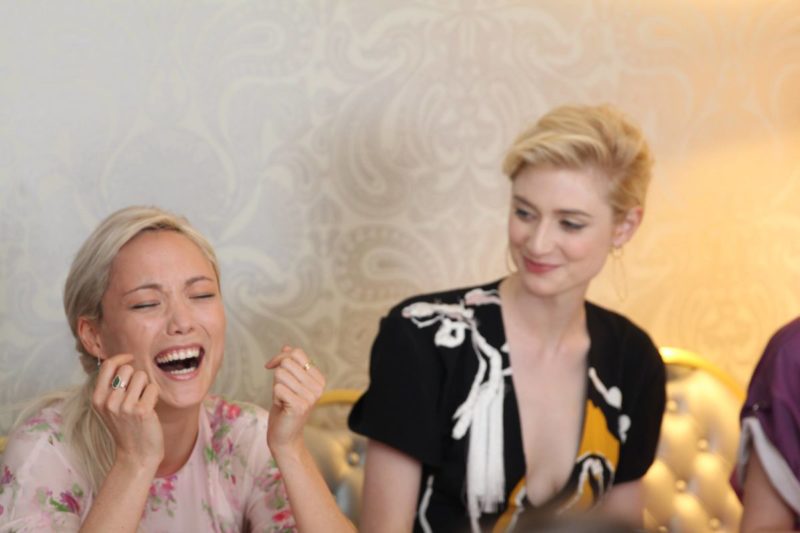 We talked makeup, strong storylines, & being part of the Marvel family with the women of Guardians of the Galaxy Vol. 2. We interviewed Karen Gillan. Pom Klementieff, and Elizabeth Debicki at this incredible event.