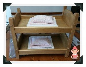 Amish Doll Bunk Bed GG
