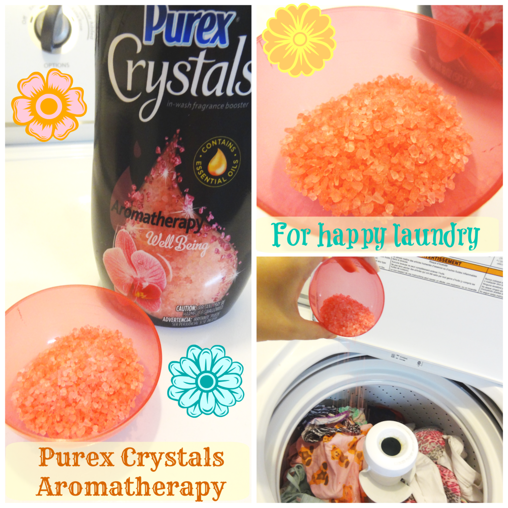 Purex Crystals Aromatherapy Collage