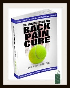 Tennis Ball Back Pain Cure GG