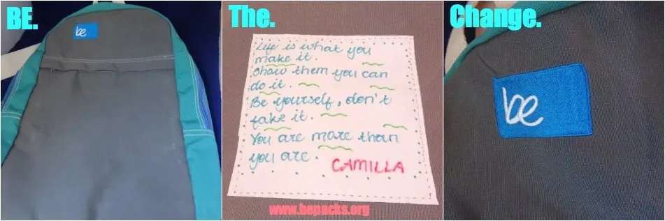 Be The Change Be Packs Backpack