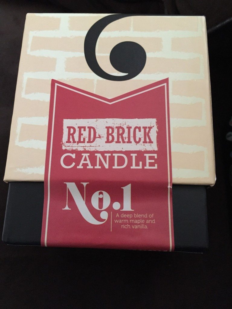 Red Brick Candle Loft No. 1 Candle Vanilla Maple