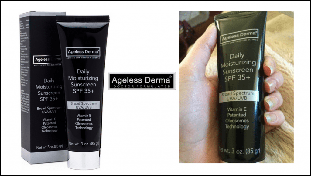 Ageless Derma Daily Moisturizing Sunscreen