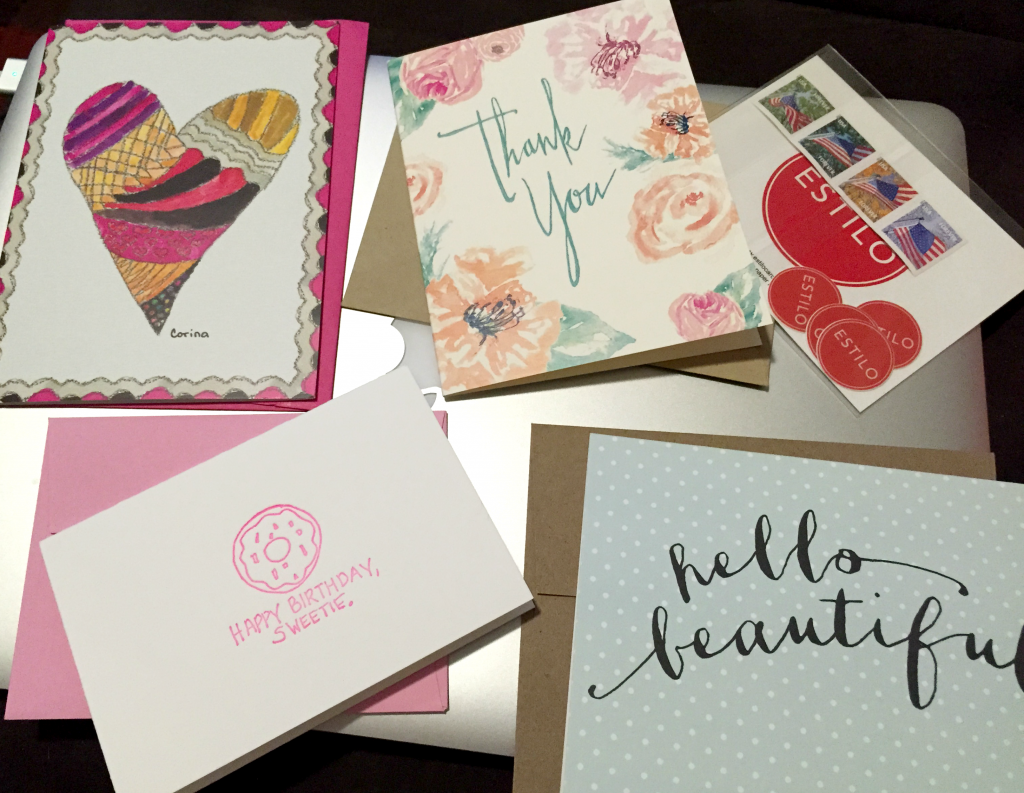 Estilo Greeting Cards Subscription Box - February Box Review