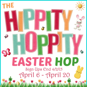 The Hippity Hoppity Easter Hop Sign Up Sidebar Button