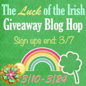 The Luck of the Irish Blog Hop Sidebar Sign up Button