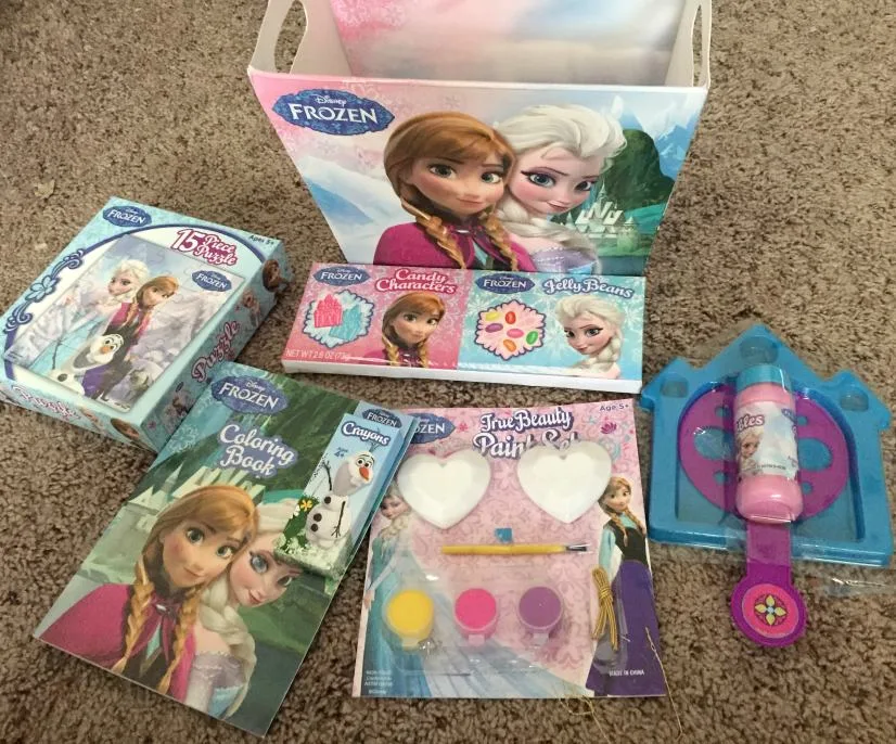 Disney Frozen Easter Basket