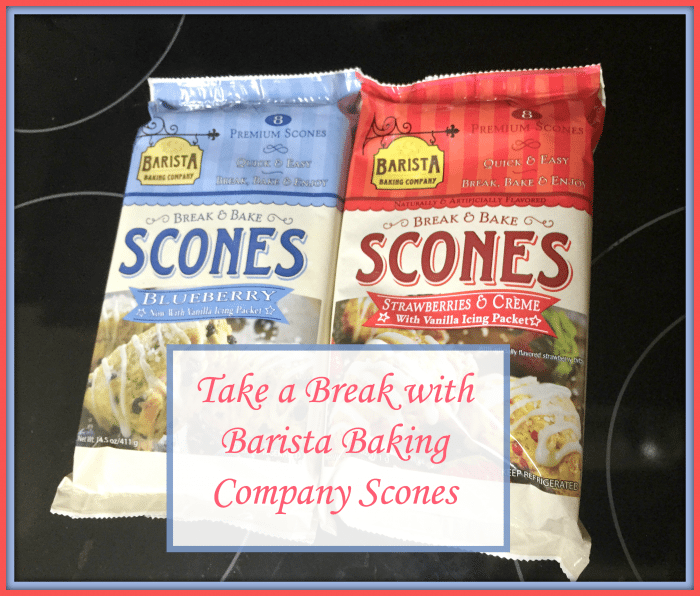 Take a Break with Barista Baking Company Scones