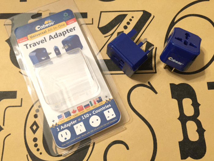 5. 4-in-1 Universal Travel Adapter