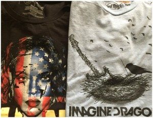 Imagine Dragons and Rihanna Hard Rock Limited Edition Merchandise