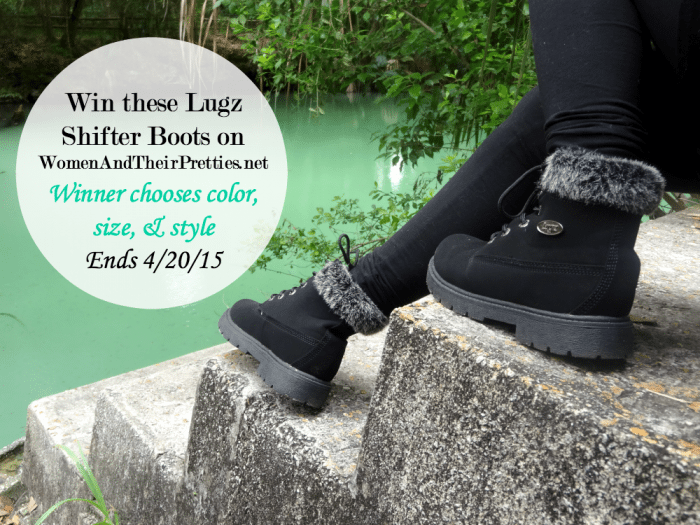Lugz Shifter Boots Giveaway