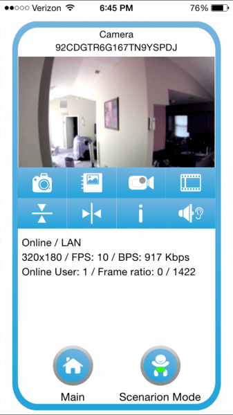 OCAM APP SCREENSHOT