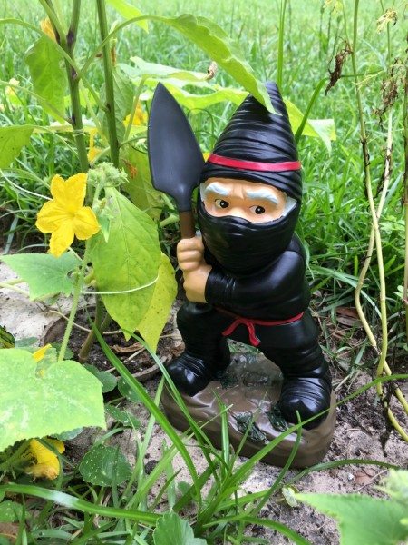 PRetties Gardeniing Series Ninja Gnome from Big Mouth Inc