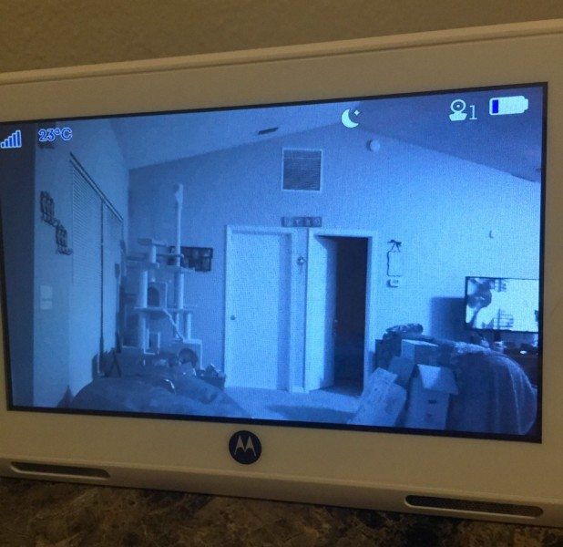 The Motorola Digital Video Monitor Home Display