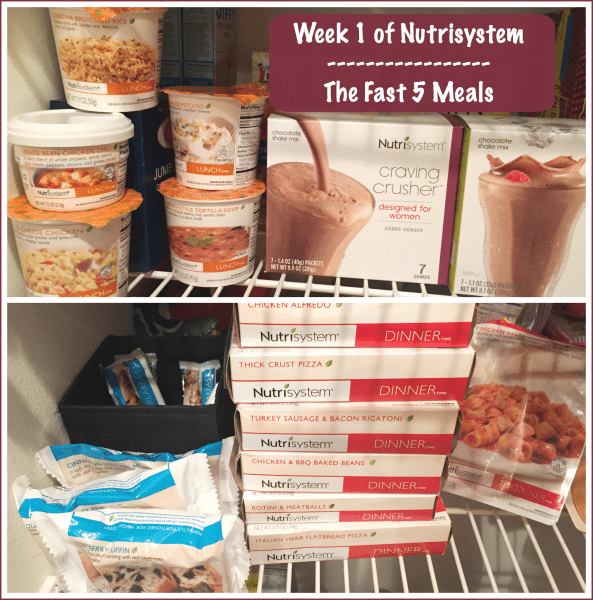 Week 1 of Nutrisystem Meals Fast 5 #NSnation #NSNationBlogger #Ad #Sponsored