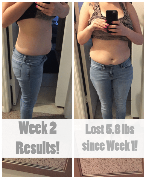 Week 2 Nutrisystem Results