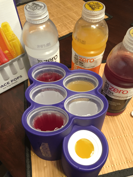 Zoku Space Pop Molds with Vitamin Water