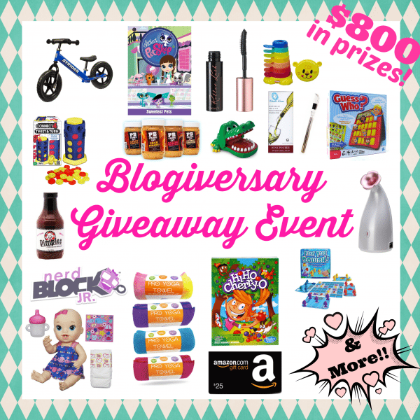 Blogiversary Prize Graphic