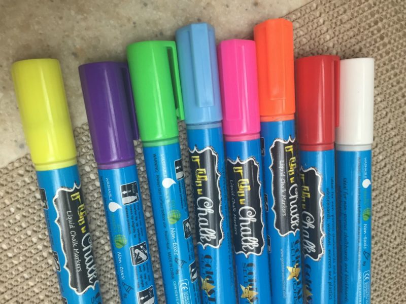 Fun Chalk Markers