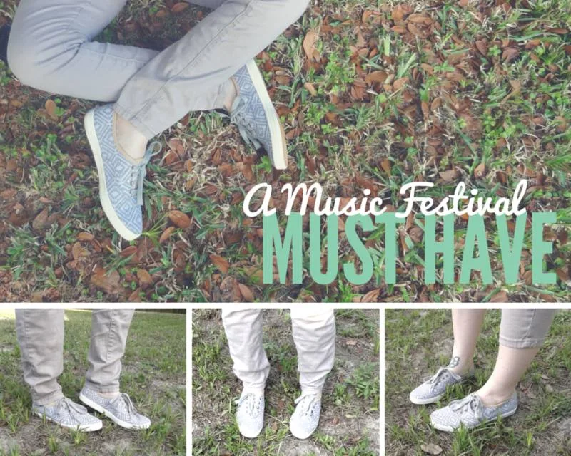 Music festival must have = Keds Champion Tribal