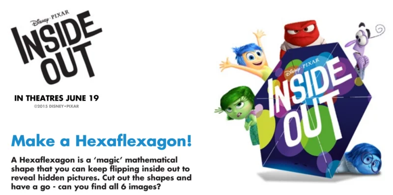 Inside Out Hexaflexagon