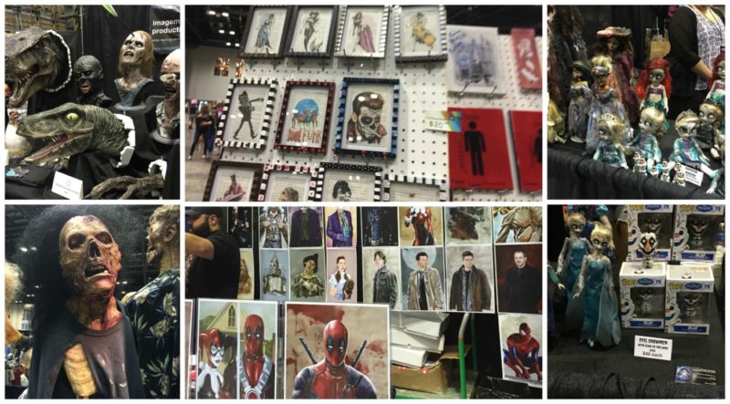 Walker Stalker Con in Orlando Fl #WSCOrlando Vendors and Artists