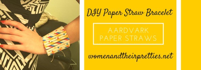 Aardvark Straws DIY Paper Straw Bracelet