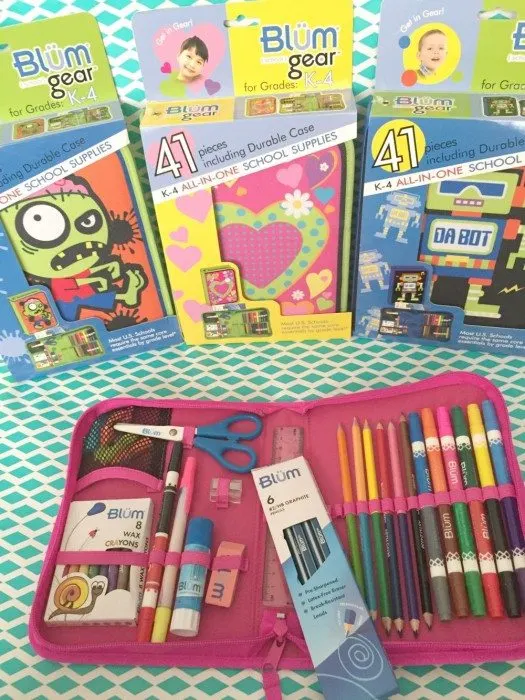 Blum Back to School Kits for Boys and Girls