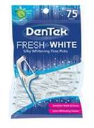 DenTek Fresh & White Silky Whitening Floss Picks ($2.47; Walmart)