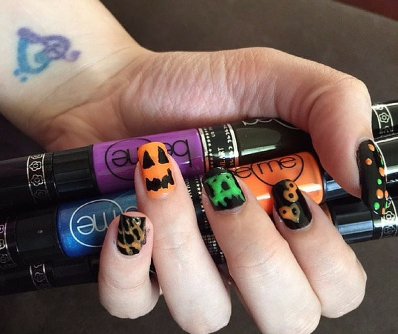 BeMe Nail Art Pens - Harvest Collection Halloween nails