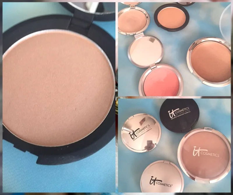 It Cosmetics - Contouring with Ombre Bronzer and Hello Light Illuminator (3)