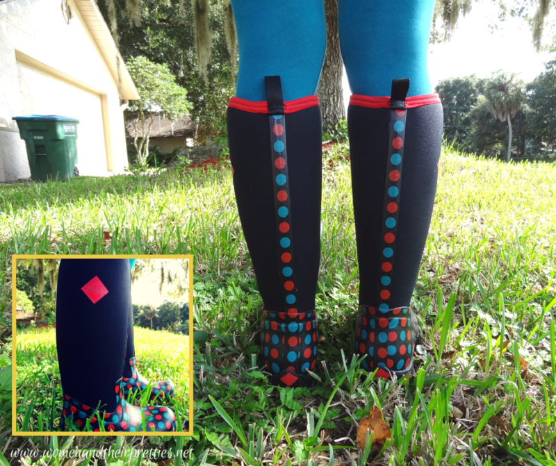 polka dot muck boots