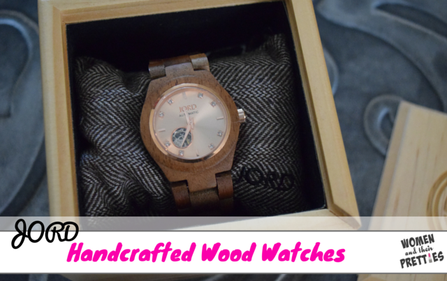 Fashionable, Handcrafted Wood Watches from JORD #JordWatch