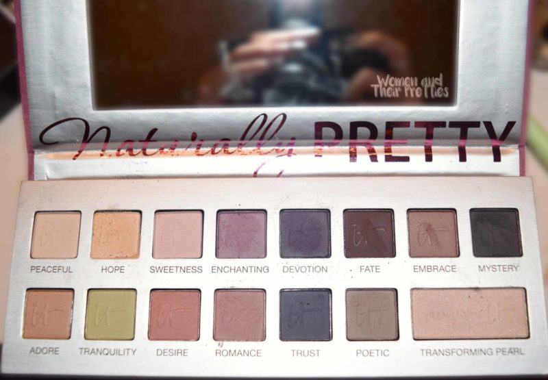 It Cosmetics Review - Naturally Pretty Romantics Palette - How to do a smokey eye