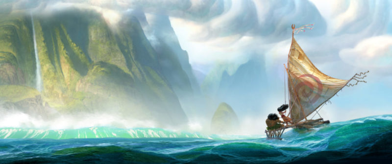From Walt Disney Animation Studios comes ?Moana,? a sweeping, CG-animated comedy-adventure about a spirited teenager on an impossible mission to fulfill her ancestors' quest. A born navigator, Moana sets sail from the ancient South Pacific islands of Oceania in search of a fabled island. During her incredible journey, she teams up with her hero, the legendary demi-god Maui, to traverse the open ocean on an action-packed voyage, encountering enormous sea creatures, breathtaking underworlds and ancient folklore. Directed by the renowned filmmaking team of Ron Clements and John Musker ("The Little Mermaid," "The Princess and the Frog," "Aladdin"), "Moana" arrives in theaters in late 2016. ?2014 Disney. All Rights Reserved.