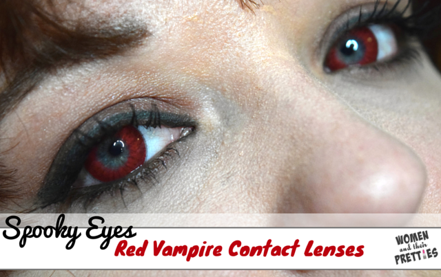 Spooky Eyes - Red Vampire Contact Lenses