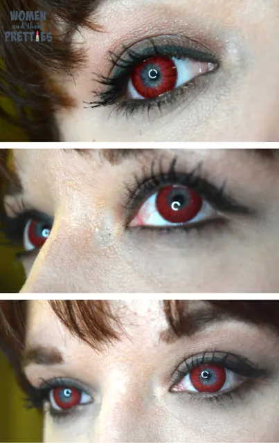 Spooky Eyes - Colored Contact Lenses , Red Contacts