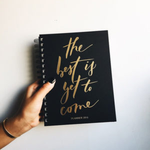 the Best is Yet to Come planner