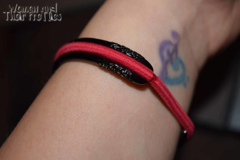 A Stainless Steel Bracelet That Holds Your Hair Tie