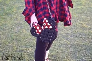 Black & Red Minnie Mouse Bag