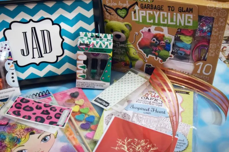 DIY Craft Tween Gift Basket