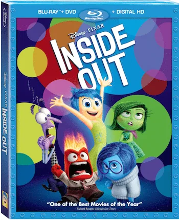 Inside Out Blu-ray Combo Art