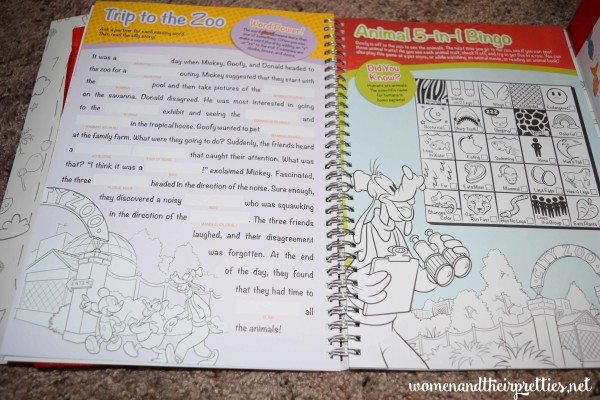 Disney Imagicademy Activity Books