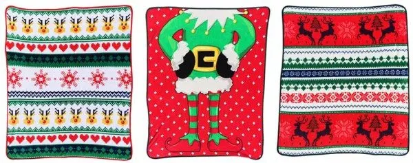 Ugly Christmas Blankets