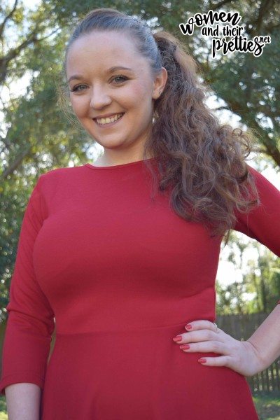 Lookbook Store Review Red Keyhole Dress