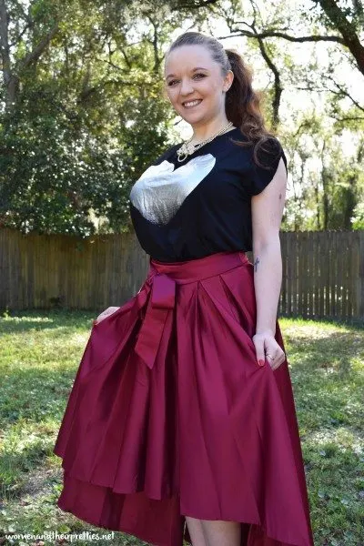 Milanoo Review of Vintage SkirtMilanoo Review of Vintage Skirt