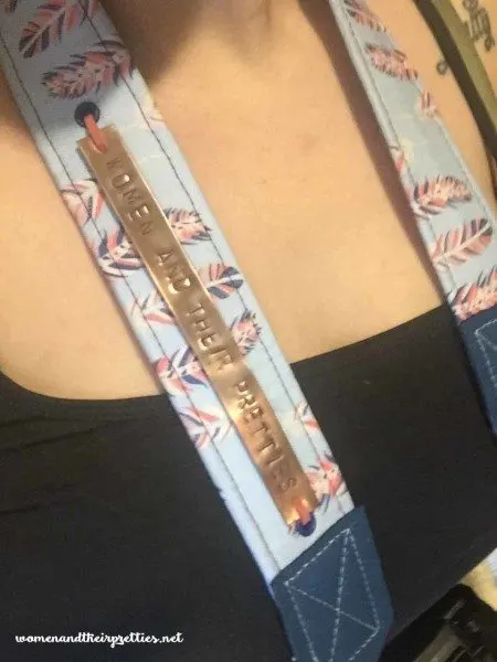 Personalized Camera Strap